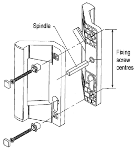 Patio handle diagram