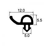 Bubble Gasket With 5mm Flipper