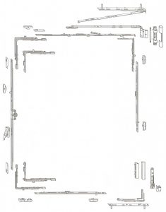 An example of a common tilt & turn system