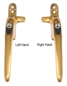 Left and right handed cockspur handles