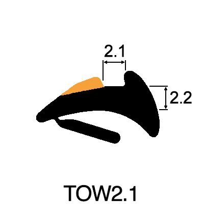 Tear-Off Wedge Gasket 2.1mm