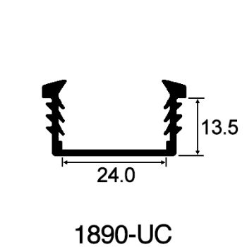 Wraparound U-Channel Gasket