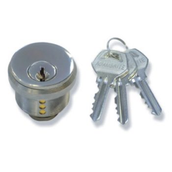 Adams Rite Screw-in Circular Cylinders with keys