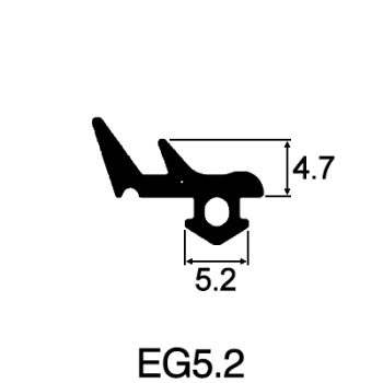 E Gasket 5.2mm x 4.7mm