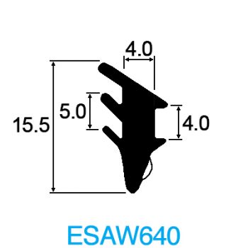 640 Wedge 4mm