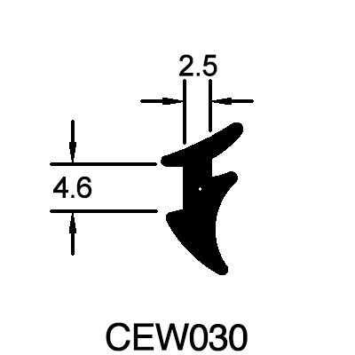 Wedge Gasket (4.6mm x 2.5mm)