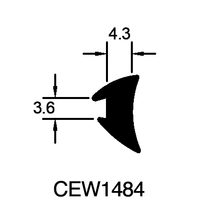 Wedge Gasket (3.6mm x 4.3mm)