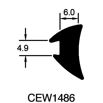 Wedge Gasket (4.9mm x 6mm)