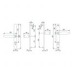 Fullex Crimebeater Offset Lever Handles