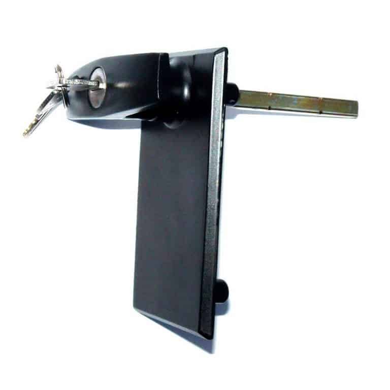 Garador Black TType Garage Door Handle