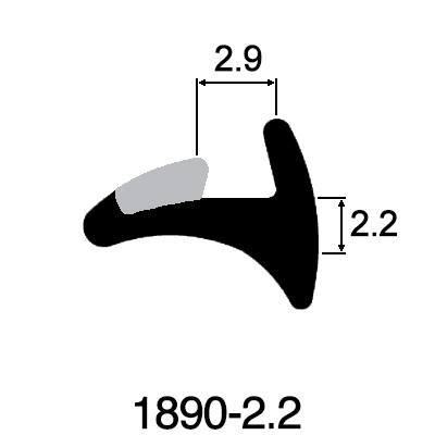 Wedge Gasket 2.2mm x 2.9mm