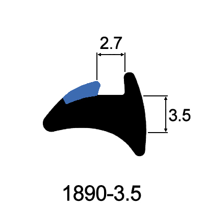 Wedge Gasket 3.5mm x 2.7mm