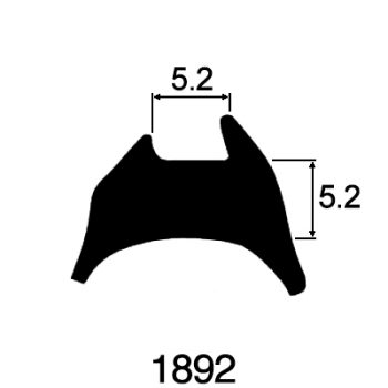 5.2mm x 5.2mm Wedge Gasket