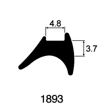 Wedge Gasket 3.7mm x 4.8mm