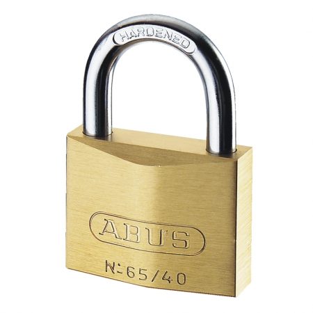 Abus 65 Brass Padlock