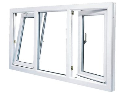 white tilt and turn windows