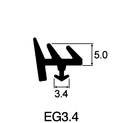 E Gasket 3.4mm x 5mm