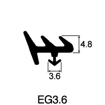 E Gasket 3.6mm x 4.8mm