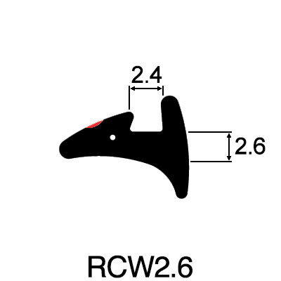 RC Wedge Gasket 2.6mm x 2.4mm