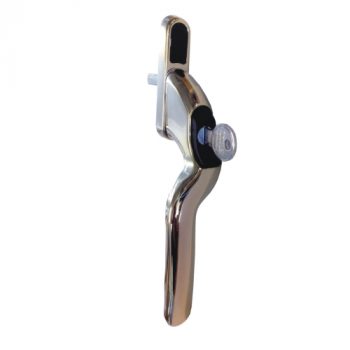 Stronghold Brass Cranked Espag Handle