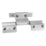 Alto 1 Aluminium 3-Part Hinge