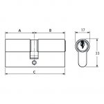 DGSecure: Anti-Snap, Anti-Bump, Anti-Pick, Anti-Drill Cylinder