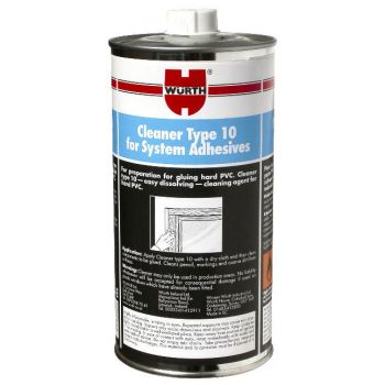 Wurth Type 10 UPVC Cleaner (Dissolving)