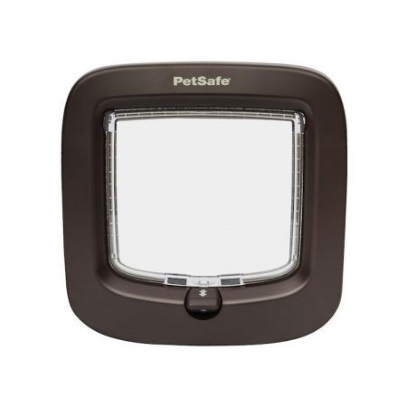 Brown Manual Locking Cat Flap