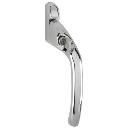 Hoppe Tokyo cranked right handed espag handle in chrome