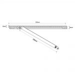 Maco Tech 100 Hold-Open Restrictor Stay