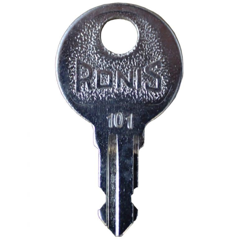 Ronis 101 Window Handle Key Replacement
