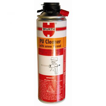 Can of Wurth PU Cleaner with screw thread