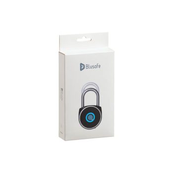 Q-Smart Mirage Fingerprint Padlock packaging