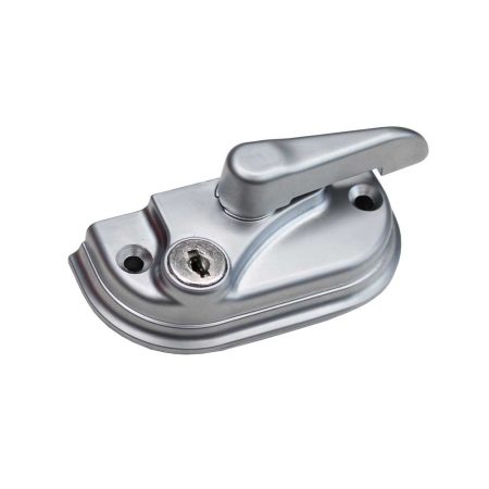 Q-Line Locking Fitch Catch (Satin Finish) in open position