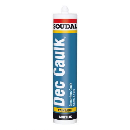 SOUDAL Decorators Caulk 300ml White Acrylic