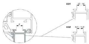 HAUTAU Alu-HKS 180 ZL technical drawing