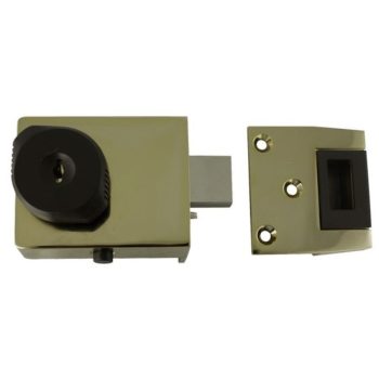Union BS High Security Lock - Brass 60mm