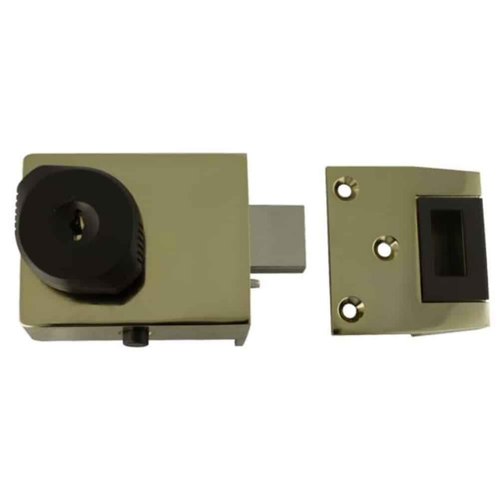 Union BS High Security Lock - Brass 60mm