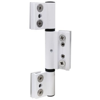 Alitherm Aluminium Door Butt Hinge White