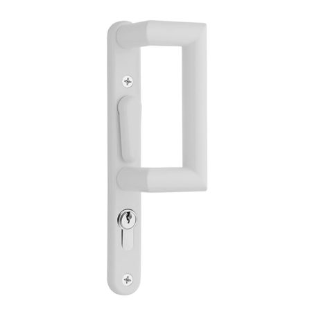 KAT Vanguard patio door handle in white