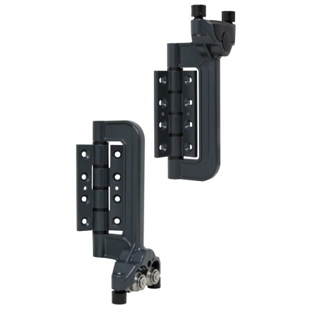 Fenster Slimline Roller/Hinge Set anthracite grey