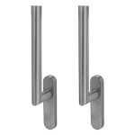 KM7 Series BLU 316 Stainless Steel Lift and Slide Door Handles