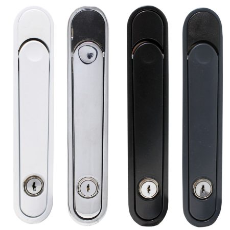 Smart Systems DV525 Flush Locking Handle, white, black, chrome, anthracite grey