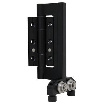 Smart Visofold 1000 Bottom Roller Hinge With Pins Black