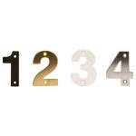 Yale Metal House Numbers 0-9