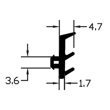 E Gasket 3.6 x 4.7