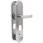 Hooply Steel Door Handles with Snib