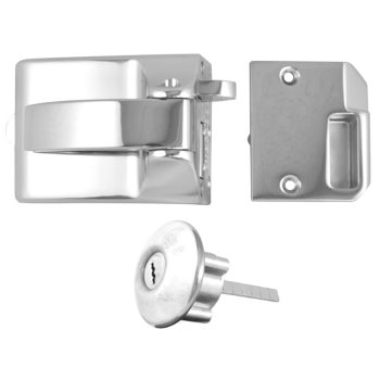 Ingersoll SC71 Auto Deadlock Nightlatch Polished Chrome Full Kit