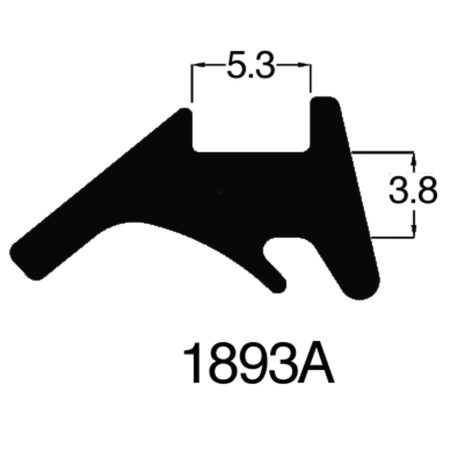 Wedge Gasket 5.3 x 3.8mm