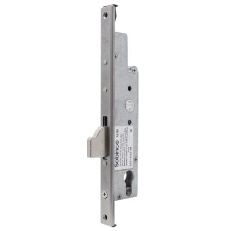 Sobinco Single Mortice Deadlock - 22mm U-Rail Faceplate